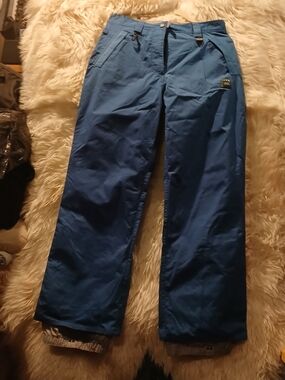 686 Blue Insulated Ski Snowboard Pants Women's Size M